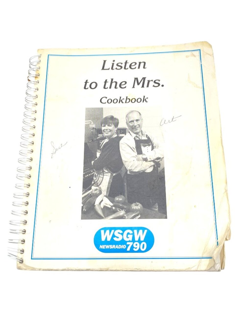 Listen To The Mrs. Cookbook WSGW Newsradio 4th Edition Saginaw MI April 1996